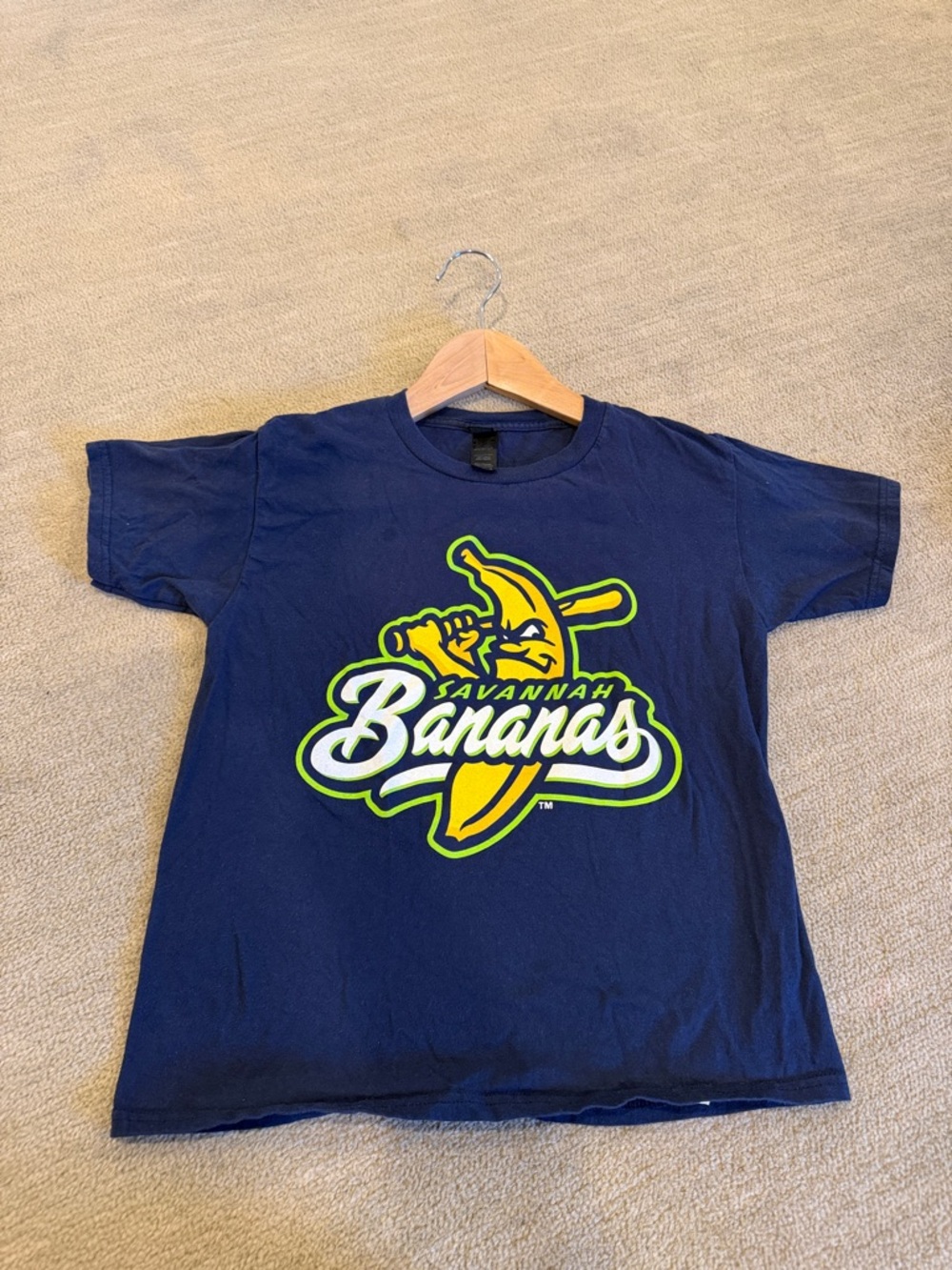 Youth Bananas Primary Logo Tee, Size Youth Medium
